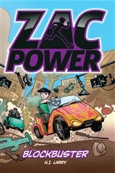 Book cover of Blockbuster by H.I. Larry