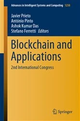 Book cover of Blockchain and Applications by Javier Prieto