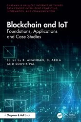 Book cover of Blockchain and IoT by R. Anandan