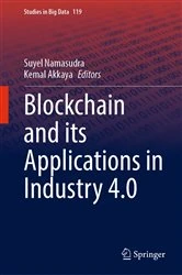 Book cover of Blockchain and its Applications in Industry 4.0 by Suyel Namasudra