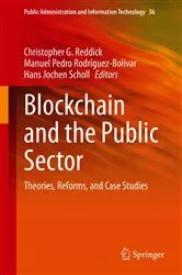 Book cover of Blockchain and the Public Sector by Christopher G. Reddick