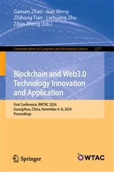 Book cover of Blockchain and Web3.0 Technology Innovation and Application by Gansen Zhao
