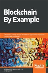 Book cover of Blockchain By Example by Bellaj Badr