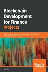 Book cover of Blockchain Development for Finance Projects by Ishan Roy