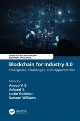 Book cover of Blockchain for Industry 4.0 by Anoop V.S.