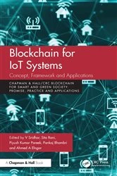 Book cover of Blockchain for IoT Systems by V Sridhar