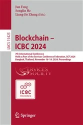 Book cover of Blockchain – ICBC 2024 by Jun Feng