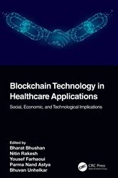 Book cover of Blockchain Technology in Healthcare Applications by Bharat Bhushan