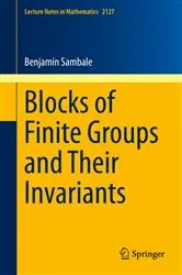Book cover of Blocks of Finite Groups and Their Invariants by Benjamin Sambale