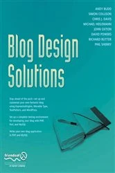 Book cover of Blog Design Solutions by Richard Rutter