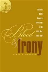 Book cover of Blood and Irony by Sarah E. Gardner