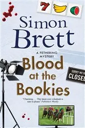 Book cover of Blood at the Bookies by Simon Brett
