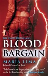 Book cover of Blood Bargain by Maria Lima