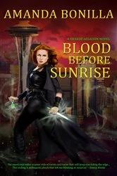 Book cover of Blood Before Sunrise by Amanda Bonilla