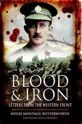 Book cover of Blood & Iron by Hugh Montagu Butterworth