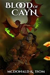 Book cover of Blood of Cayn by Jason McDonald