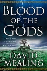 Book cover of Blood of the Gods by David Mealing