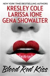 Book cover of Blood Red Kiss by Kresley Cole