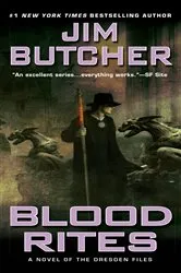 Book cover of Blood Rites by Jim Butcher