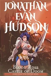Book cover of Blood Rose Castle of Doom by Jonathan Evan Hudson