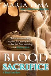 Book cover of Blood Sacrifice by Maria Lima