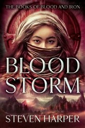 Book cover of Blood Storm by Steven Harper