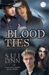 Book cover of Blood Ties by J.S. Living