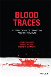 Book cover of Blood Traces by Peter R. De Forest