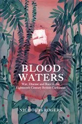 Book cover of Blood Waters by Nicholas Rogers