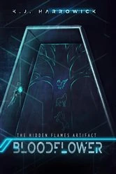 Book cover of Bloodflower by K. J. Harrowick