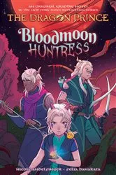 Book cover of Bloodmoon Huntress: A Graphic Novel (The Dragon Prince Graphic Novel #2) by Nicole Andelfinger
