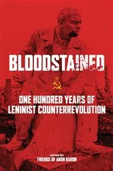 Book cover of Bloodstained by Friends of Aron Baron