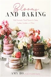 Book cover of Blooms and Baking by Amy Ho