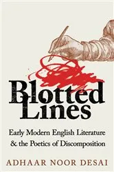 Book cover of Blotted Lines by Adhaar Noor Desai