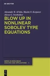 Book cover of Blow-up in Nonlinear Sobolev Type Equations by Alexander B. Al'shin