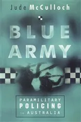 Book cover of Blue Army by Jude McCulloch