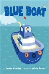 Book cover of Blue Boat by Kersten Hamilton