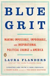 Book cover of Blue Grit by Laura Flanders