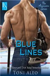 Book cover of Blue Lines by Toni Aleo