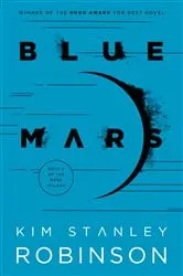 Book cover of Blue Mars by Kim Stanley Robinson