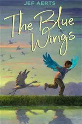 Book cover of Blue Wings by Jef Aerts