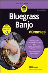 Book cover of Bluegrass Banjo For Dummies (2nd ed.) by Bill Evans