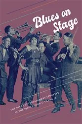 Book cover of Blues on Stage by Clark, Jr., John L.