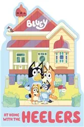 Book cover of Bluey: At Home with the Heelers by Penguin Young Readers Licenses