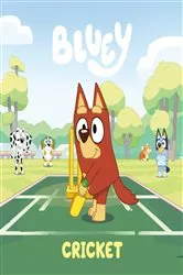 Book cover of Bluey: Cricket by Penguin Young Readers Licenses