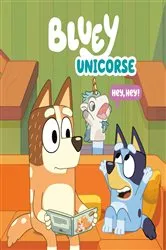 Book cover of Bluey: Unicorse by Penguin Young Readers Licenses