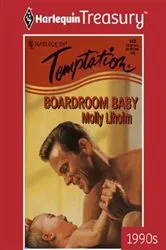 Book cover of Boardroom Baby by Molly Liholm