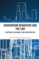 Book cover of Boardroom Behaviour and the Law by Samet Caliskan