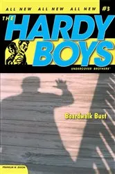 Book cover of Boardwalk Bust by Franklin W. Dixon