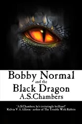 Book cover of Bobby Normal and the Black Dragon by A.S. Chambers